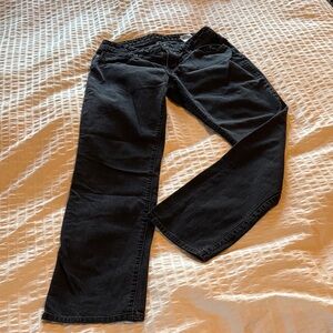 Levi's Women's Black Straight-Leg Jeans